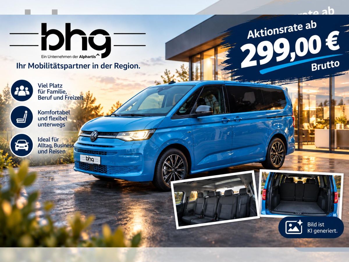 Volkswagen Multivan ❗️Lagerabverkauf❗️Sofort-Verfügbar❗️ Leasing