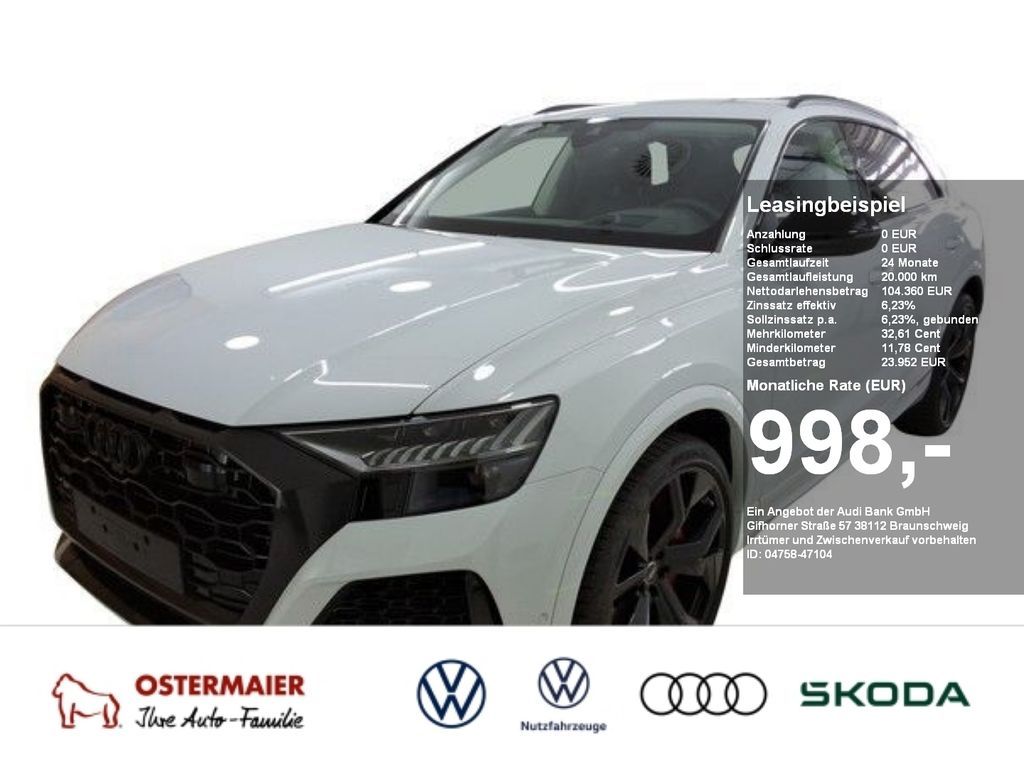 Audi RSQ8 BLACK 4.0TSI 600PS 5JG.AHK.DYNAMIK+.STDHZG. Leasing