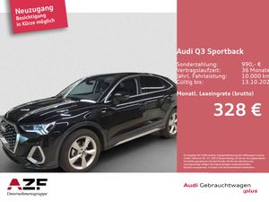 AUDI Q3 Sportback 35 TFSI S tronic S-line AHK+NAVI+ACC+LED+SITZHZG. Leasing