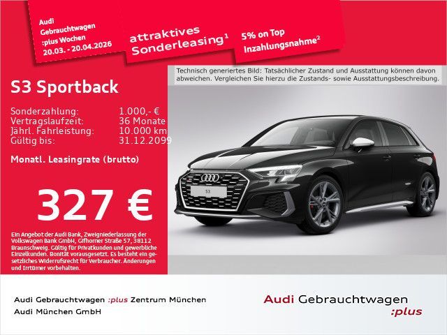 Audi S3 Sportback TFSI S tronic Navi+/Kamera/ACC Leasing