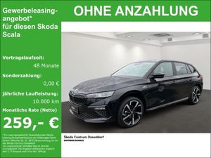 Skoda Scala MONTE CARLO 1 5 TSI 110 KW 7-GANG AUTOMAT. Leasing