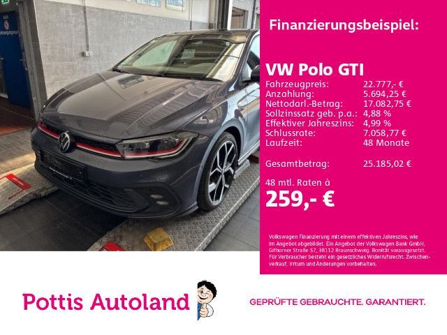 Volkswagen Polo GTI PANO NAVI KAMERA SITZHZG IQ.LIGHT Leasing