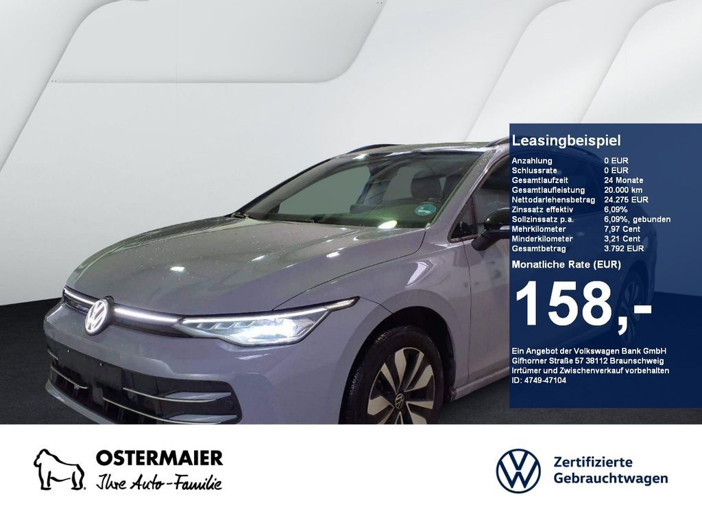 Volkswagen Golf VIII Variant GOAL 1.5TSI 150PS ACC.AHK.KAME Leasing