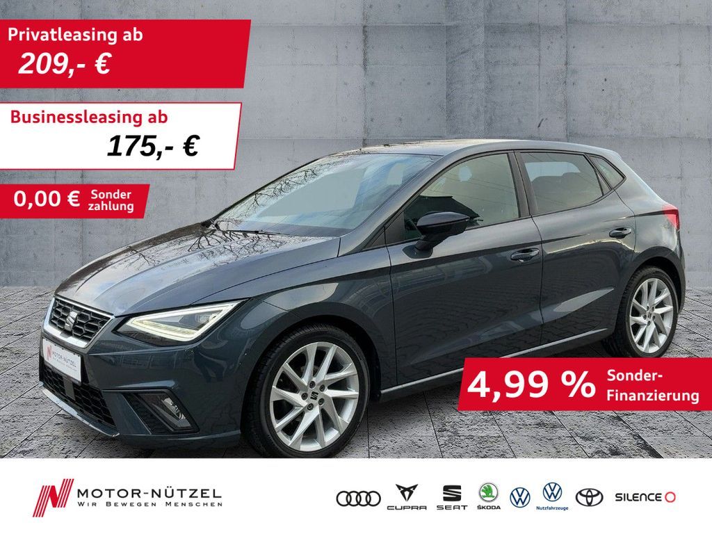Seat Ibiza 1.0TSI FR LED+NAVI+APP+SHZ+GRA+PDC+DAB+17
