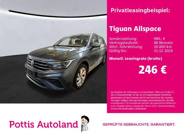 Volkswagen Tiguan Allspace 1.5 TSI DSG LIFE AHK NAVI SITZHZ Leasing