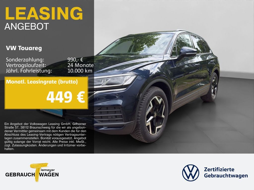 Volkswagen Touareg 3.0 TDI LEDER LM19 LUFT AHK Leasing