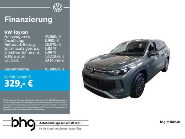 Volkswagen Tayron 2.0 TDI DSG Assist AHK Kamera harman/kardon Leasing