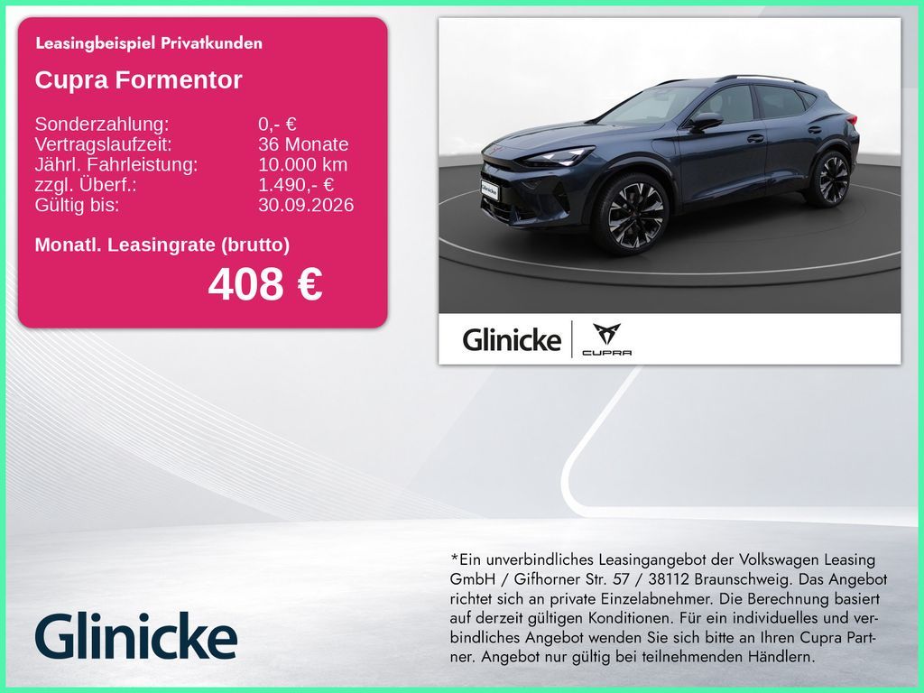 Cupra Formentor 1.5 e-HYBRID VZ Leasing