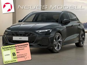 Audi A3 Sportback S line TDI S tronic*MENSCHEN MIT EINER BEHINDERUNG*AHK*HuD*MATRIX*