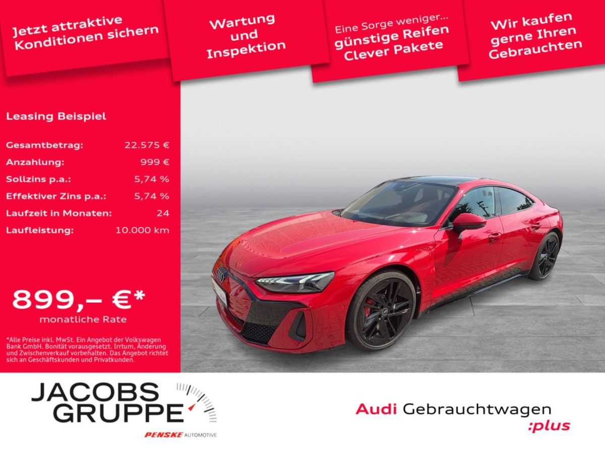 Audi e-tron GT S qu. Facelift/S-Sitze/Pano/Laser/HuD/360° Leasing