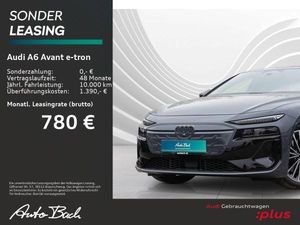 Audi A6 e-tron S line performance LED HuD B&O virtual ACC EPH AHK Leasing