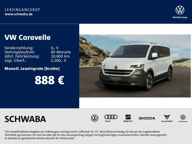 Volkswagen Caravelle 2,0 TDI 4MOTION *Pan Americana* Leasing