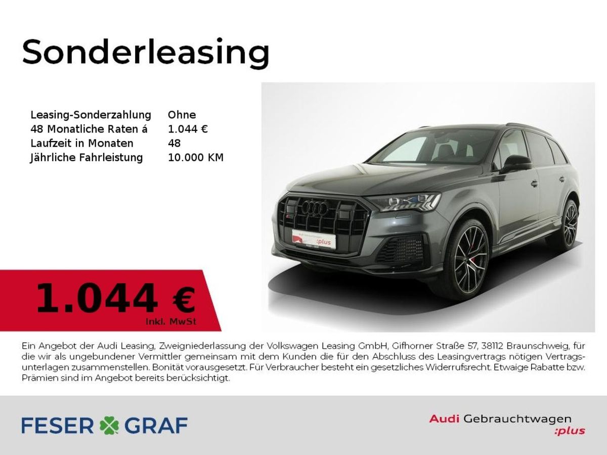 Audi SQ7 SUV competition plus TFSI tiptronic Pano/Sta Leasing