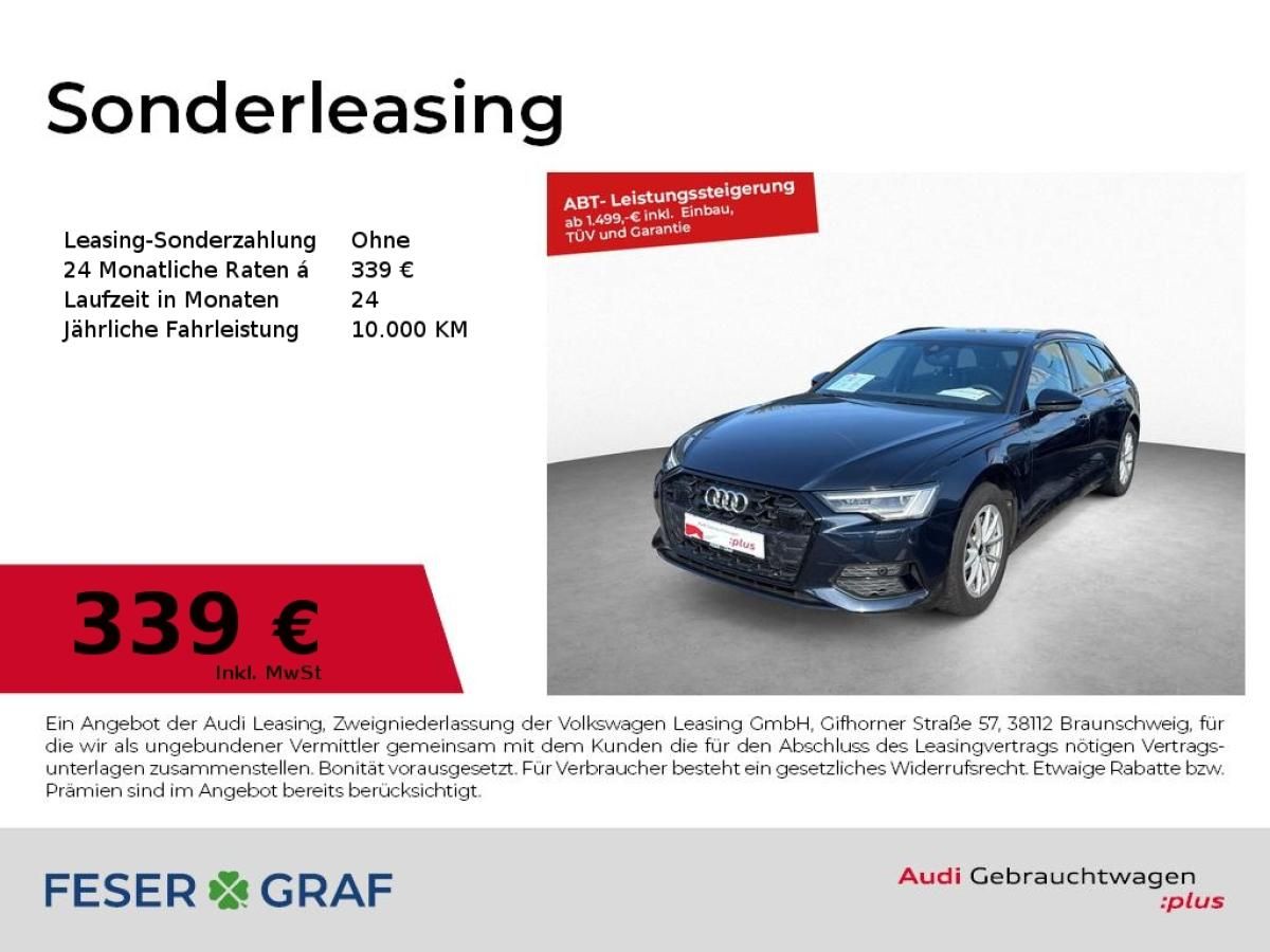 Audi A6 Avant 45 TFSI S tr. AHK-Kamera-Matrix-ACC Leasing