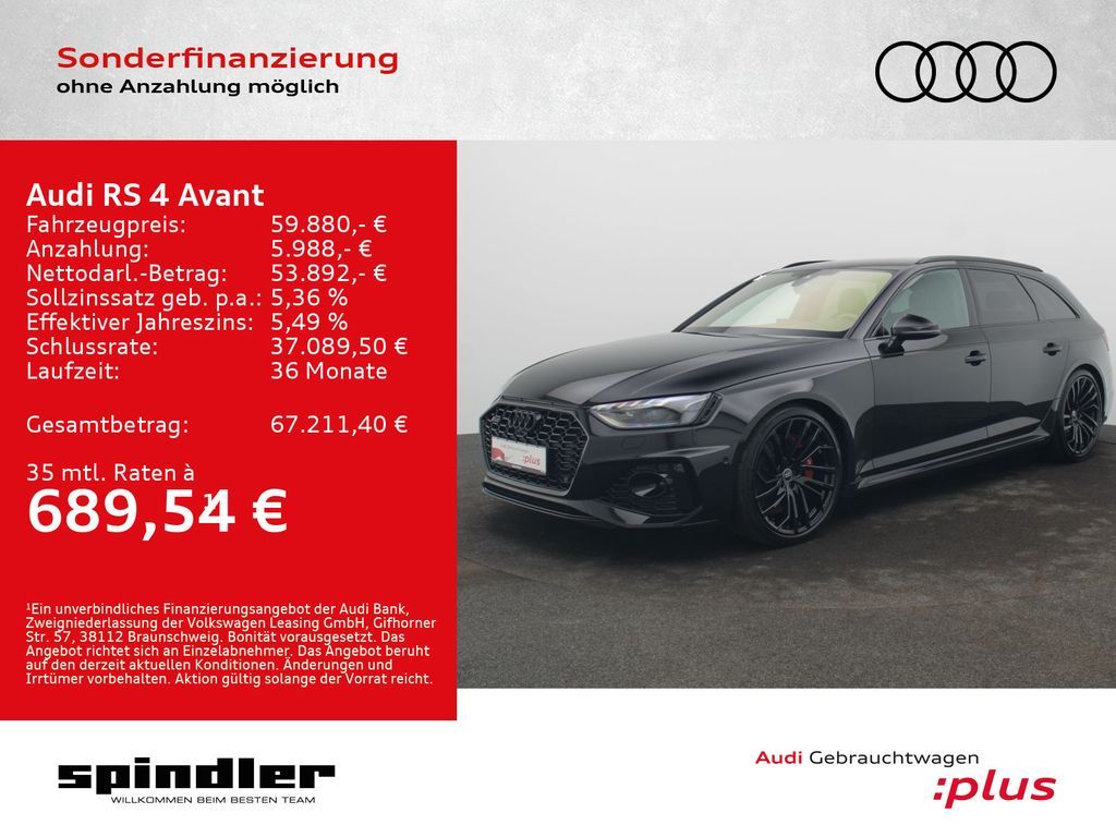 Audi RS 4 Avant TFSI quattro / Vmax280, Matrix, AHK Leasing