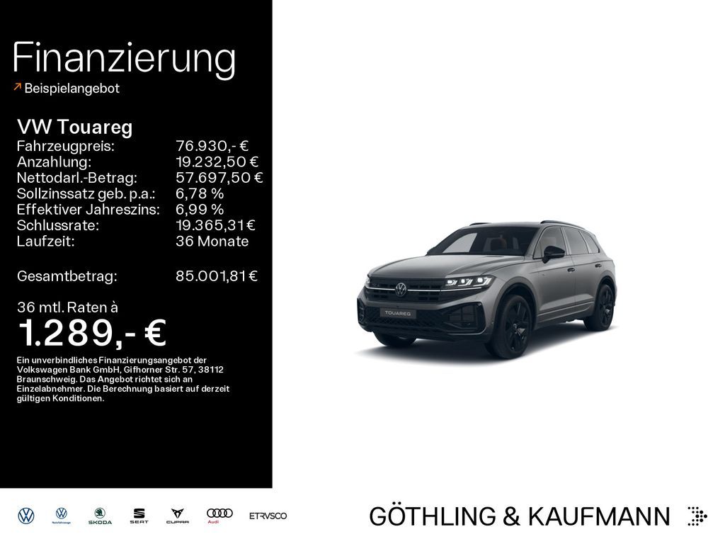 Volkswagen Touareg R-Line 4M 3.0 TDI*MATT*129.739€UPE*STDHZ Leasing