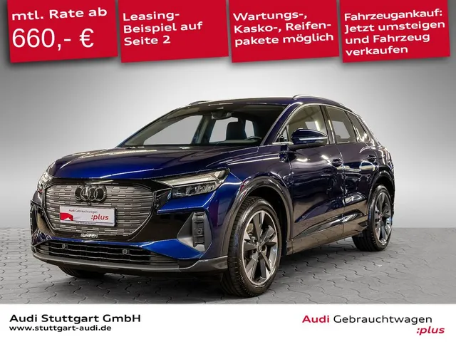 Audi Q4 e-tron quattro 50 Standklima Kamera Navi 20''