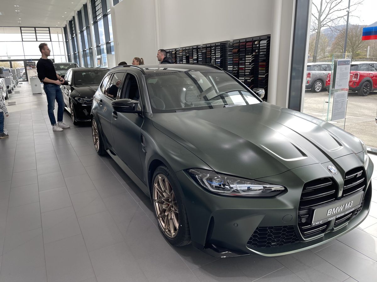 BMW M3 Competition Touring xDrive | Frozen Deep Green | effektiv 1.085,20 € Leasingübernahme