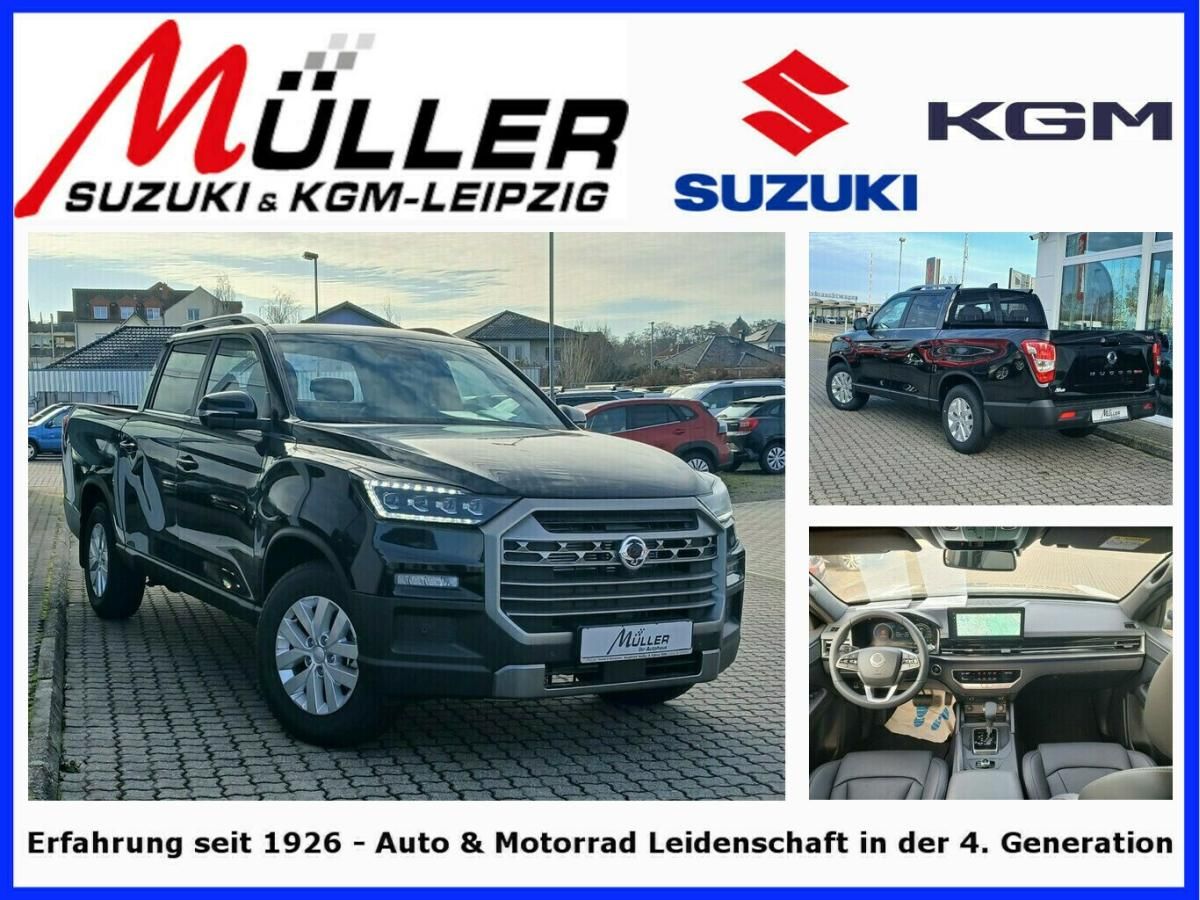 KGM Musso Grand 2.2 e-XDi AWD Lux 360 / Leder Leasing