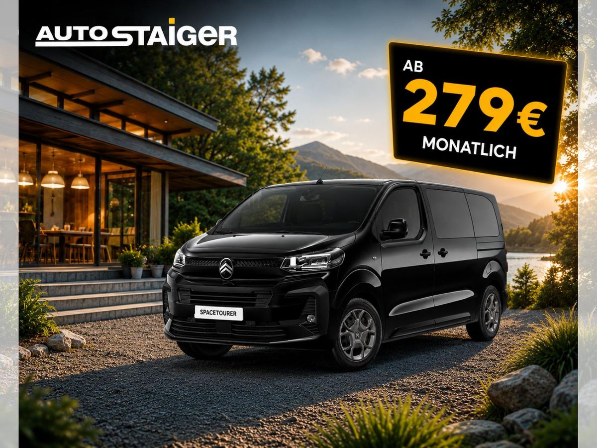 Citroën SpaceTourer PLUS M DIESEL180 AHK❗️LAGERFAHRZEUGE❗️ Leasing