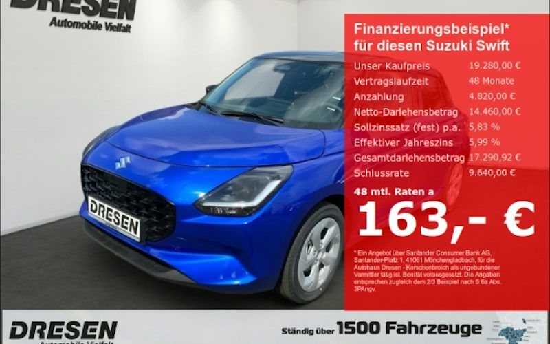 Suzuki Swift 1.2 HYBRID MT Comfort 5dr Auto kaufen