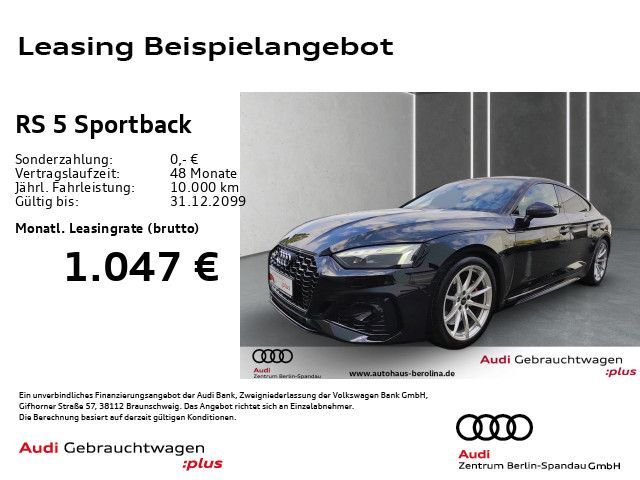 Audi RS 5 Sportback tiptr. *NAV+*B&O*ACC*R-CAM* Leasing
