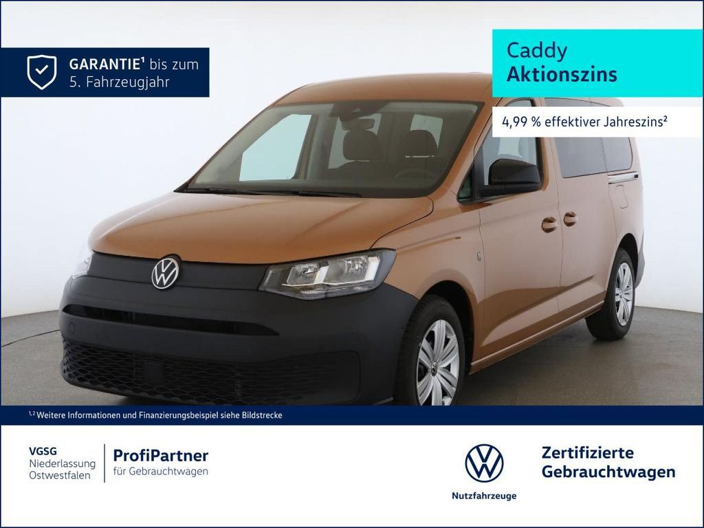 Volkswagen Caddy Maxi ACC Park Assist Side Assist Kamera Leasing