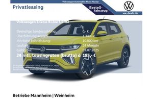 VW T-Cross R-Line 1.0 TSI OPF - Leasing