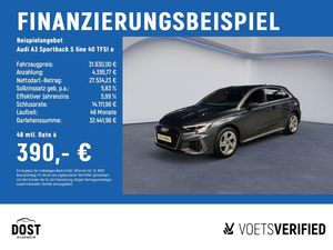Audi A3 Sportback S line 40 TFSI e KAMERA+LED+NAVI