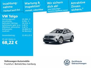 Volkswagen Taigo Life 1.0 TSI Navi LED APP Climatronic