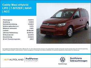 Volkswagen Caddy Maxi eHybrid LIFE | 7-SITZER | NAVI | ACC