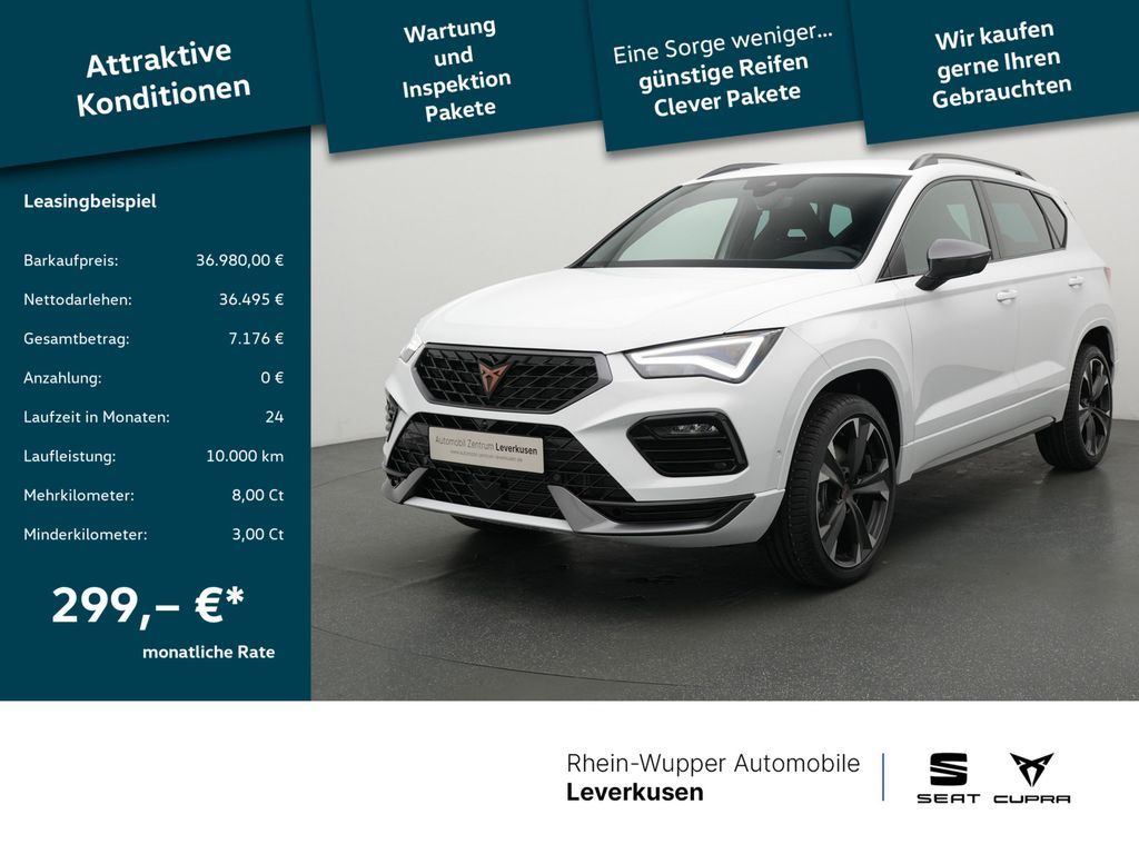Cupra Ateca DSG CARPLAY VIRT LED KLIMA NAVI 360°KAM Leasing