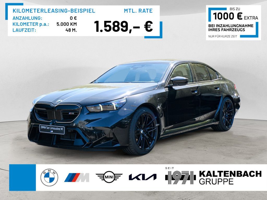 BMW M5 360° PANO LED SITZBELÜFTUNG ACC AHK B&W NAVI Leasing