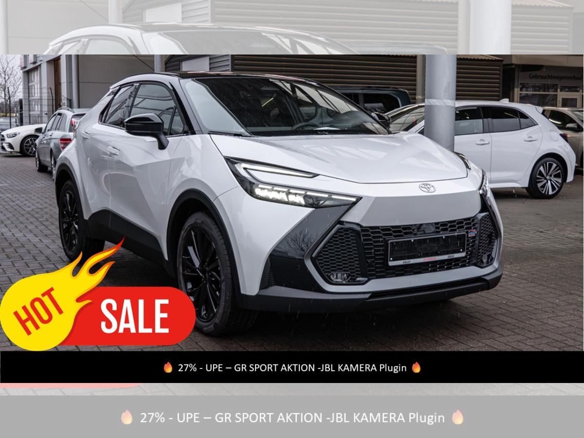 Toyota C-HR 🔥 -27% -UPE – GR SPORT AKTION -JBL KAMERA Plugin 🔥 Leasing