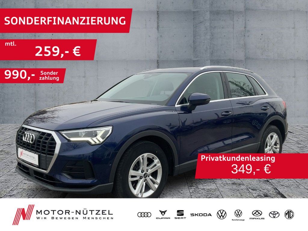 Audi Q3 35 TDI S-TRONIC LED+2xPDC+GRA+SHZ+AHK Leasing