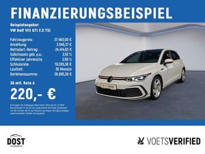 Volkswagen Golf VIII GTI 2.0 TSI KLIMA+PANO+REAR VIEW