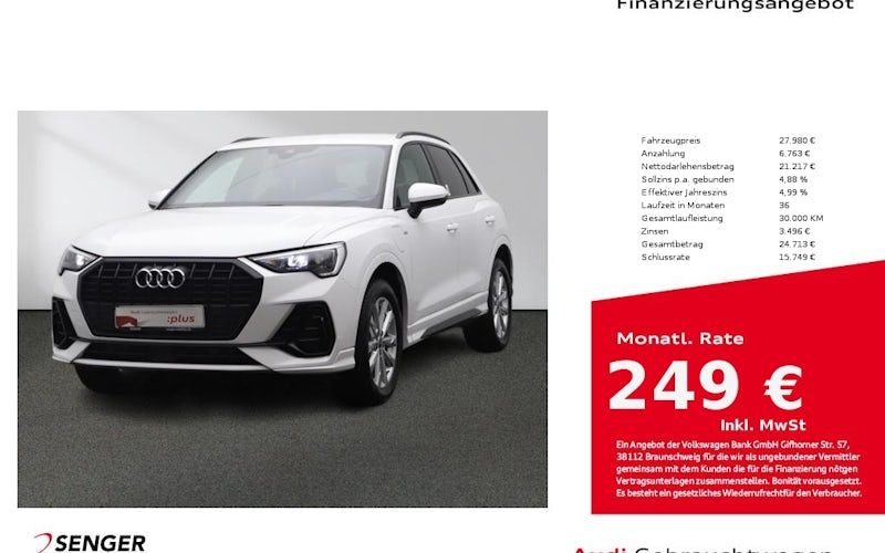 Audi Q3 45 TFSI E S Tronic S Line 5dr Auto kaufen