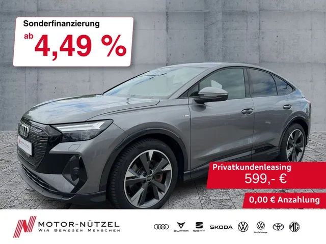 Audi Q4 Sportback e-tron 40 S-LINE EXT LED+NAVI+GRA