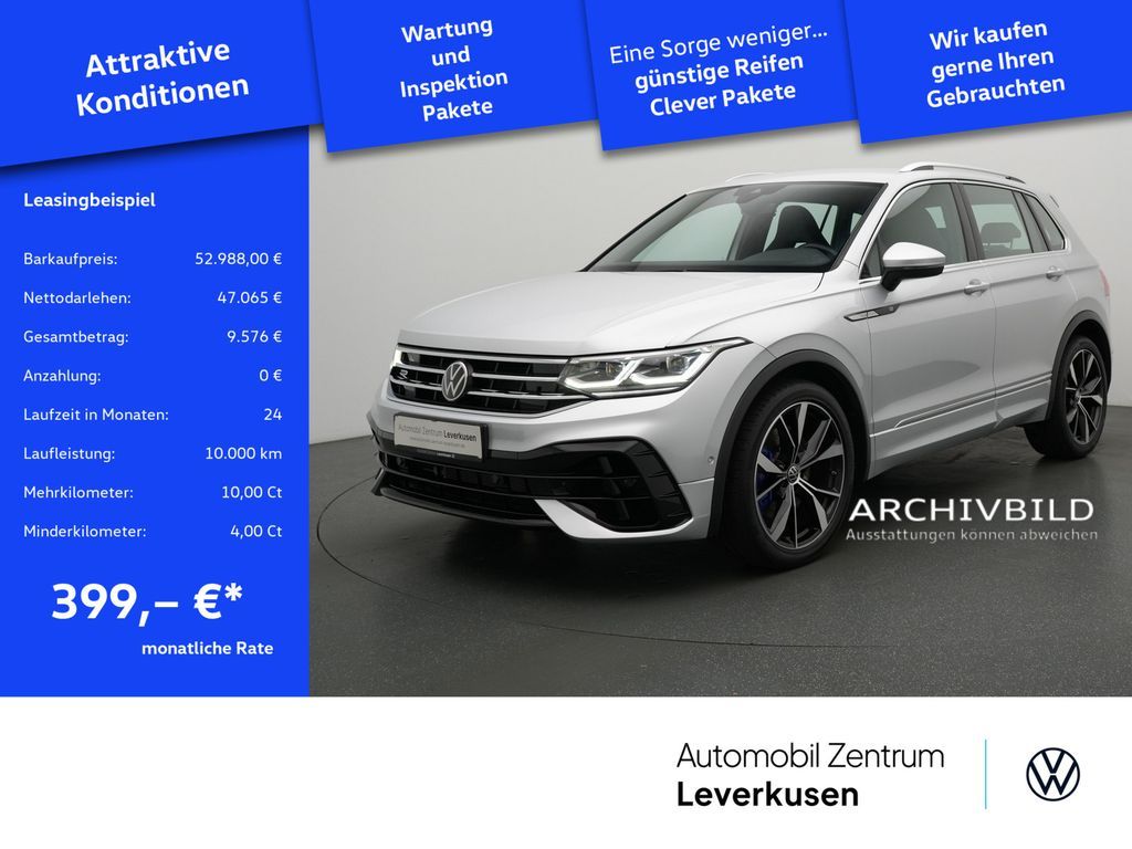 Volkswagen Tiguan R NAVI VIRT KAM 360° DCC CARPLAY SHZ AHK Leasing