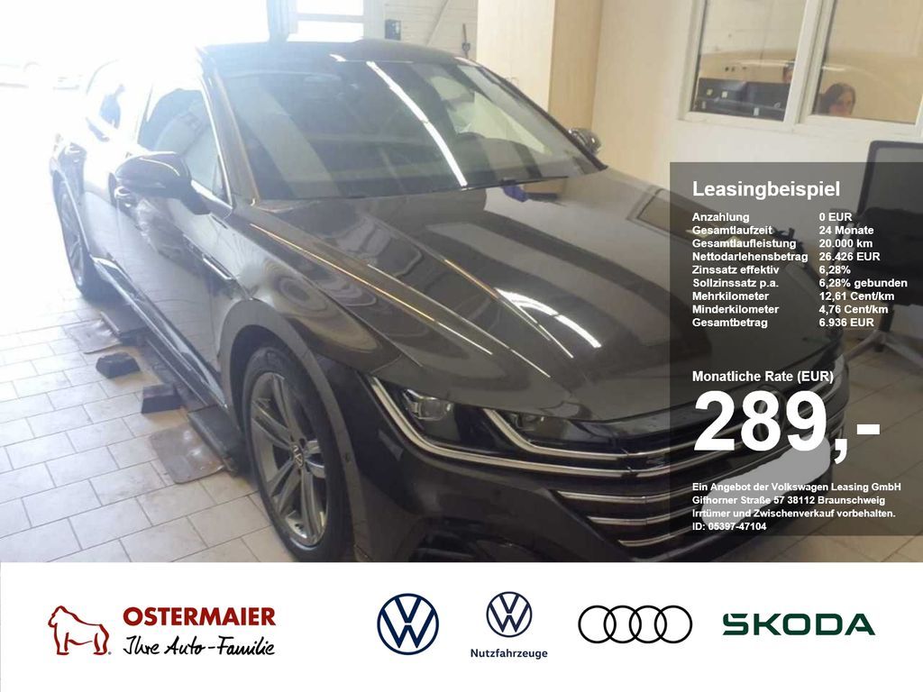 Volkswagen Arteon Shootingbrake R-LINE 2.0TDI 200PS DSG 4M Leasing