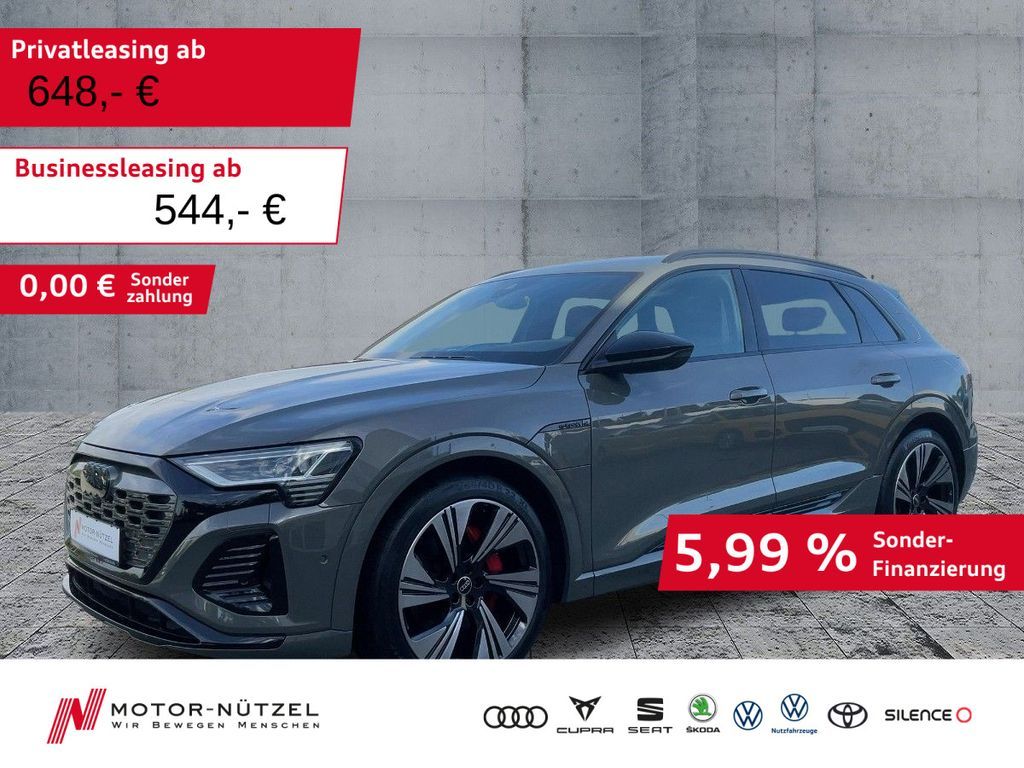 Audi Q8 e-tron 50 QU S-LINE MATRIX+NAV+ACC+AIR+AHK+22 Leasing