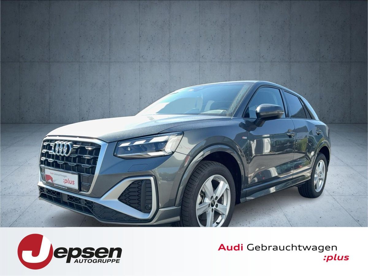 Audi Q2 S line 35 TFSI S tr. Matrix AHK ACC Cam Keyle Leasing