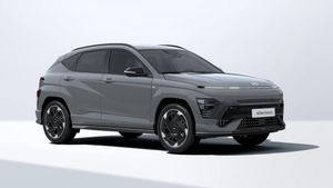 Hyundai Kona Elektro N-LINE 65 kWh Automatik*463KM*BESTELLAKTION 3-4 MONATE*WÄRMEPUMPE*LED-PROJEKTIONSSCHEINWERFER*CARPLA Leasing