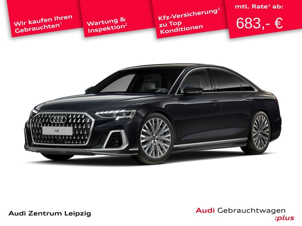Audi A8 60 TFSIe qu. *dig.Matrix*Pano*HuD*Massage* Leasing