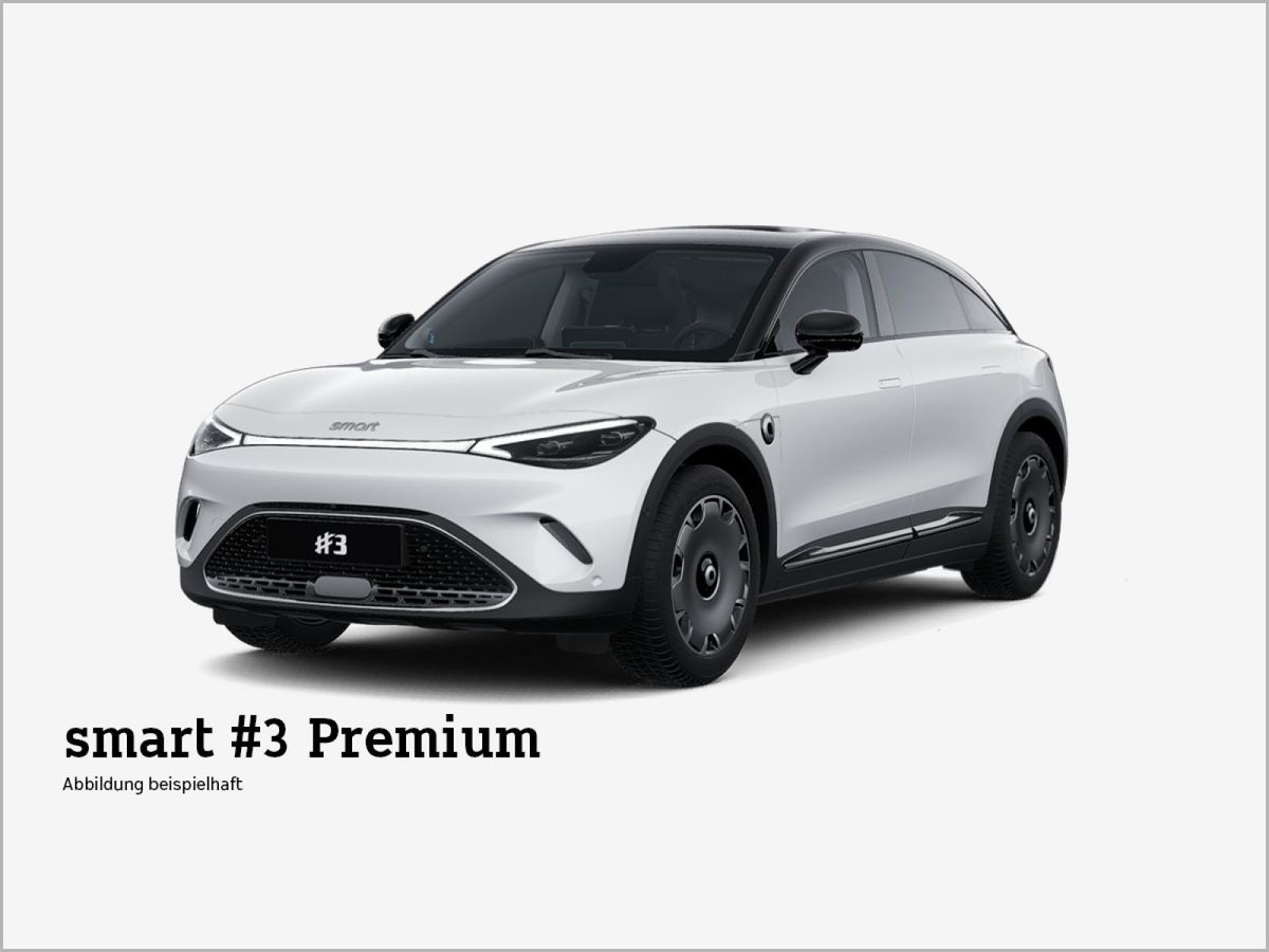 smart #3 Premium MY27⚡inkl. 6.000€ E-Prämie Anzahlung¹❗️ADAC-Aktion³❗️(Head-up/Soundsystem/Pano/A Leasing