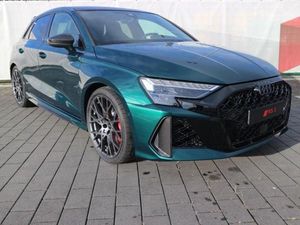 Audi RS3 RS 3 Sportback S tronic⚡SMARAGD⚡280km/h⚡ Leasing