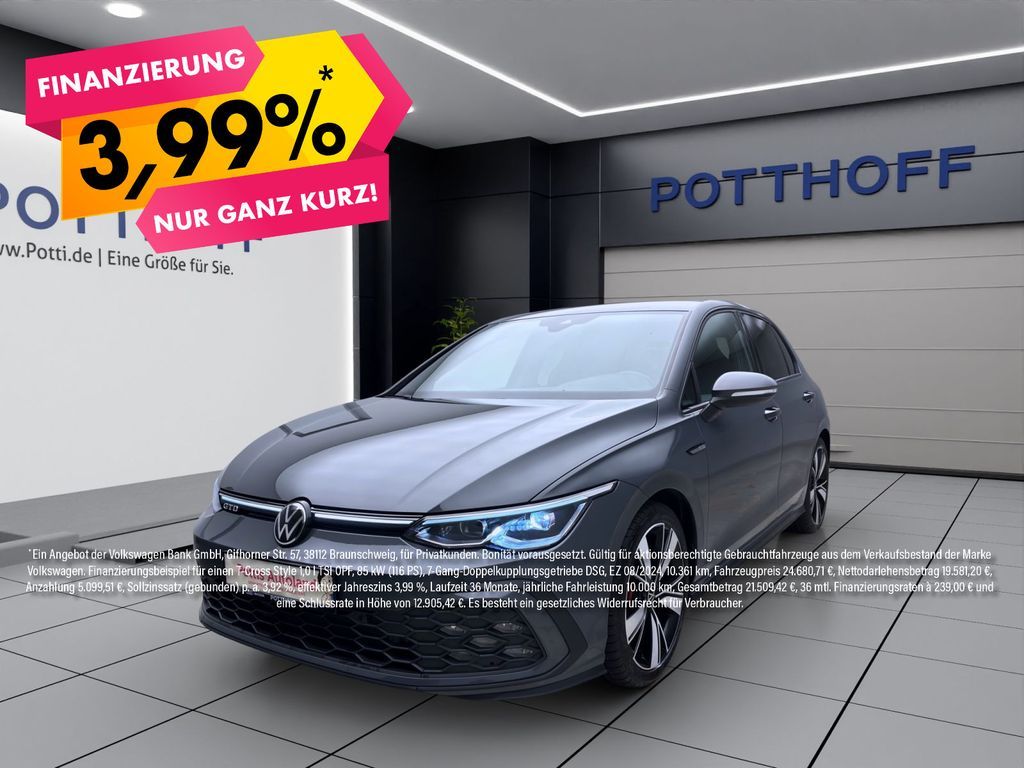 Volkswagen Golf GTD NAVI KAMERA ACC PDC LED+ Leasing