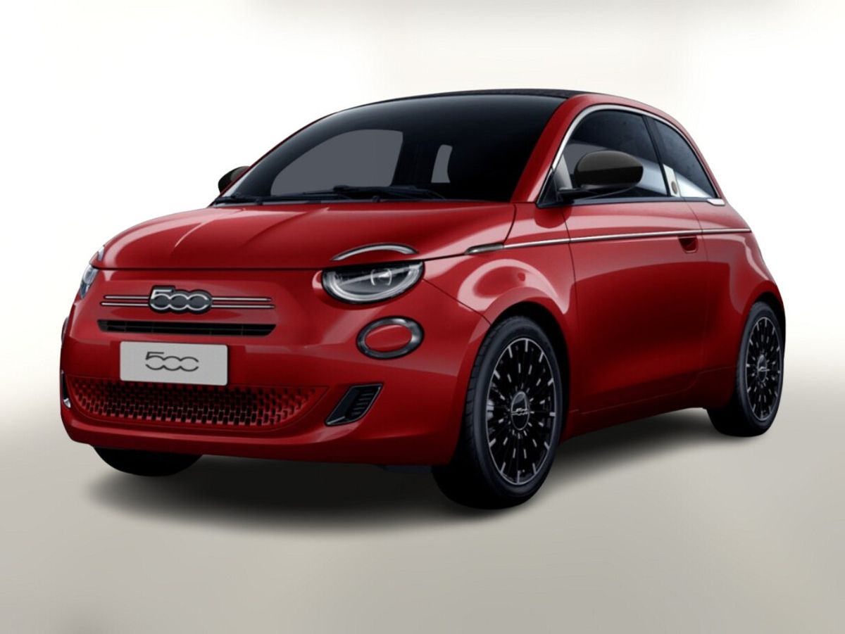Fiat 500 Cabrio La Prima Nav Keyl SHZ 17Z Kam LED Car Finanzierung privat Auto kaufen