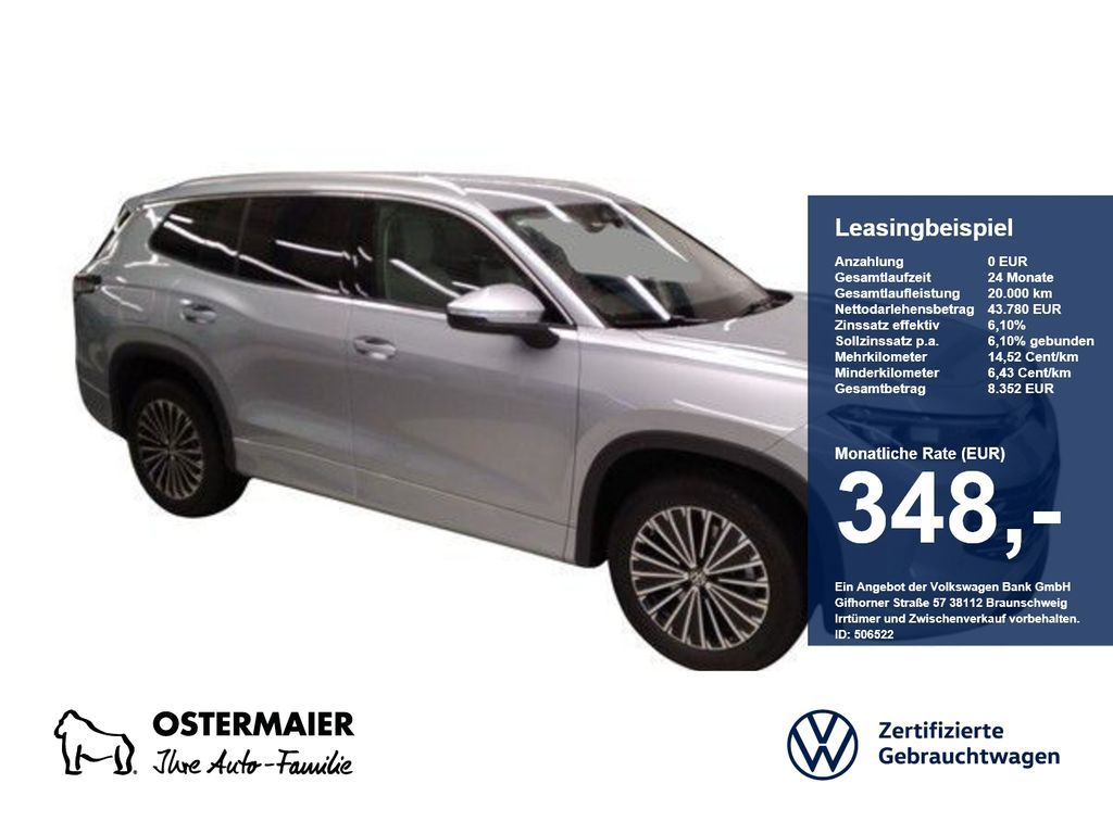 Volkswagen Tayron ELEGANCE 1.5eTSI 272PS DSG HYBRID ACC.5J- Leasing