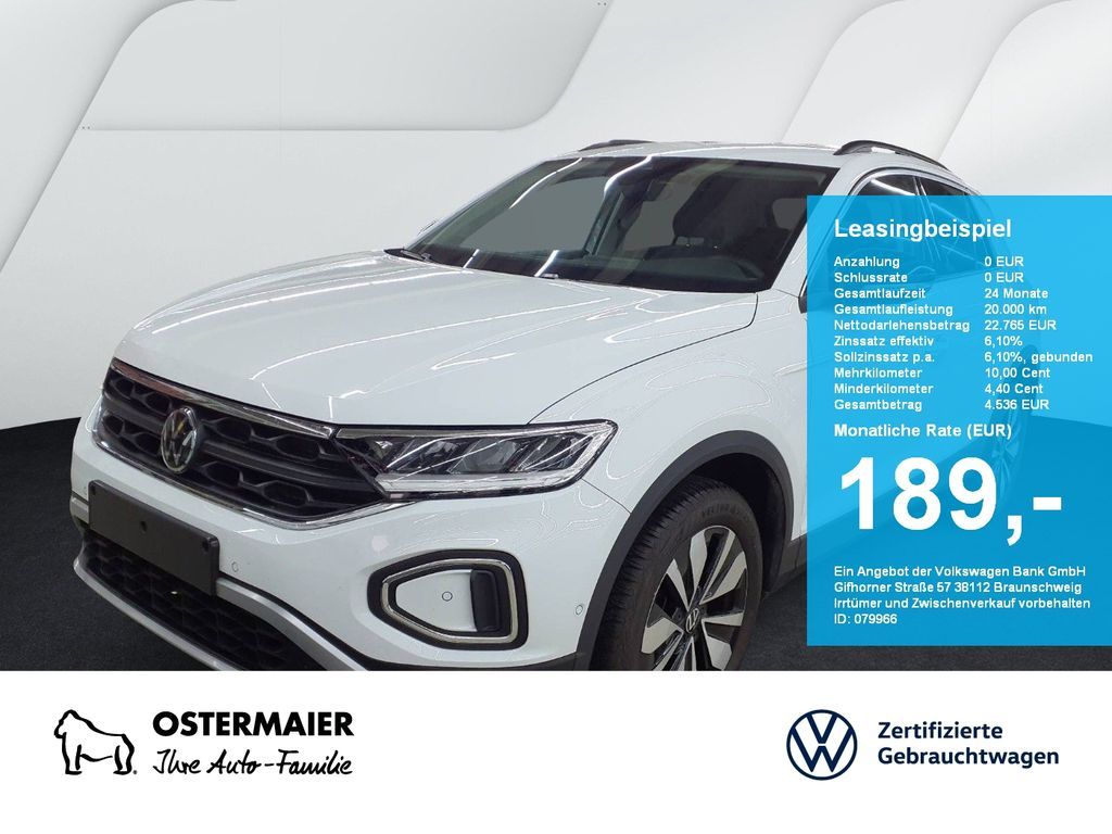 Volkswagen T-Roc GOAL 1.0TSI 116PS ACC.NAVI+VC.2xPDC.LED.AP Leasing